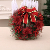 HKM-246739 Multicolor Christmas Ornament Garland - Plastic & Foam, 30cm and 40cm Options