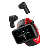 HKM-246803 2-in-1 Smart Watch with TWS Wireless Bluetooth Headset, 1.4-Inch Touch Screen, Magnetic Charging
