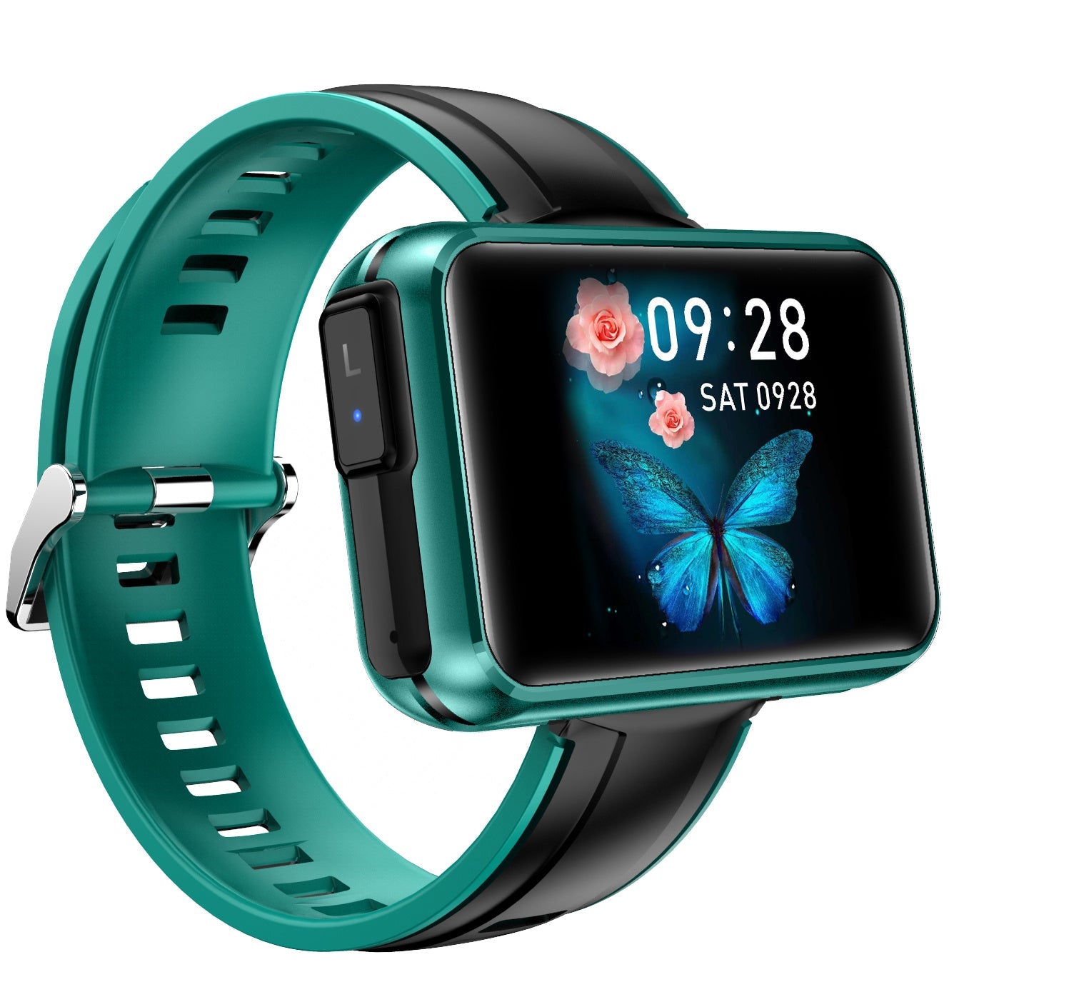 HKM-246803 2-in-1 Smart Watch with TWS Wireless Bluetooth Headset, 1.4-Inch Touch Screen, Magnetic Charging