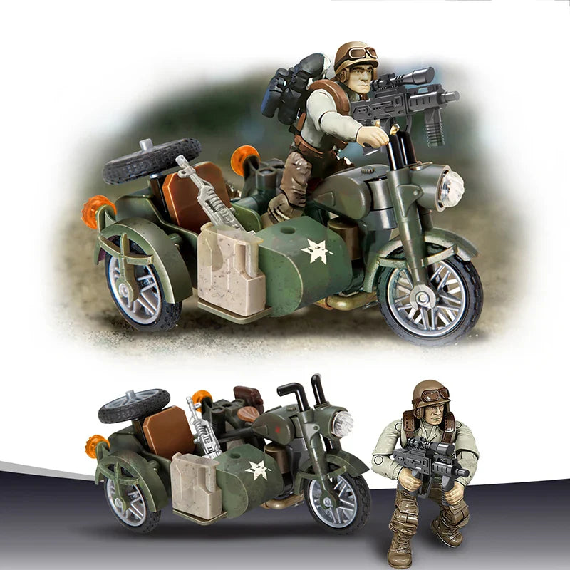 KTX-246867 Military Action Figures Building Block Toy Set for Kids – Special Forces Assembly Toys