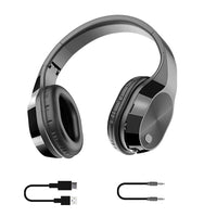 HKM-247187 Bluetooth 5.0 Stereo Wireless Headset with Power Display and Voice Control