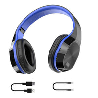 HKM-247187 Bluetooth 5.0 Stereo Wireless Headset with Power Display and Voice Control