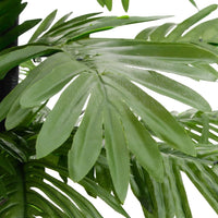 HKM-247251 LED Artificial Palm Tree with 88 Warm White Lights - 150 cm Height, Perfect for Home Decor