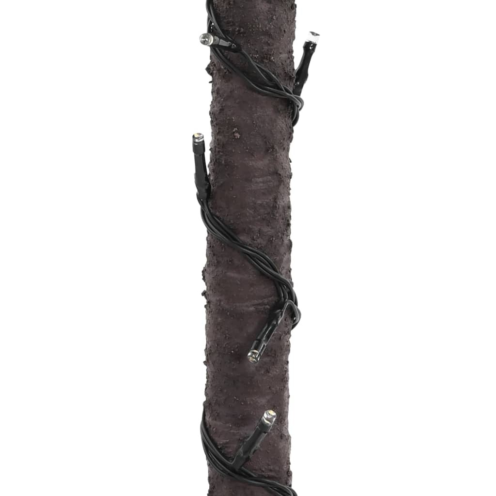 HKM-247251 LED Artificial Palm Tree with 88 Warm White Lights - 150 cm Height, Perfect for Home Decor