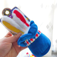 HKM-247315 Dog Plush Sound Toy - Cartoon Circus Series with Molar Design, Available in P2310301A and P2310301AB Options