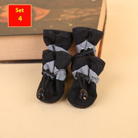 HKM-247443 Four Seasons Breathable Soft Bottom Dog Shoes - Fleece-lined & Non-slip Options Available