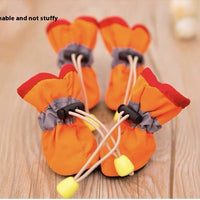 HKM-247443 Four Seasons Breathable Soft Bottom Dog Shoes - Fleece-lined & Non-slip Options Available