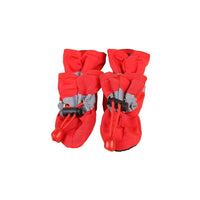 HKM-247443 Four Seasons Breathable Soft Bottom Dog Shoes - Fleece-lined & Non-slip Options Available