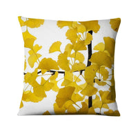 HKM-247507 Floral Green Plant Cushion Cover | 45x45cm American Country Style Pillowcase
