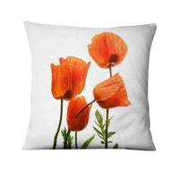 HKM-247507 Floral Green Plant Cushion Cover | 45x45cm American Country Style Pillowcase