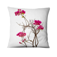 HKM-247507 Floral Green Plant Cushion Cover | 45x45cm American Country Style Pillowcase