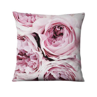 HKM-247507 Floral Green Plant Cushion Cover | 45x45cm American Country Style Pillowcase