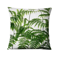HKM-247507 Floral Green Plant Cushion Cover | 45x45cm American Country Style Pillowcase