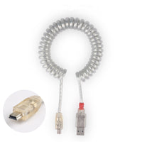 HKM-247635 USB Wired Mechanical Keyboard Data Cable for Tablet Connection