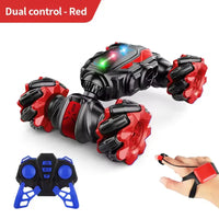HKM-247699 Remote-Controlled Stunt Twist Car with Lights, Music, and 360 Degree Rotation for Indoor and Outdoor Fun