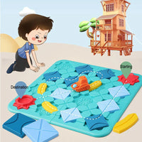HKM-248019 Road Builder Puzzle Game for Kids – Educational Construction Car Maze Track with 118 Challenges, Ages 3 and Up