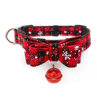 HKM-248147 Comfortable Microfiber Bow Collar for Pets - Adjustable Sizes XS to L