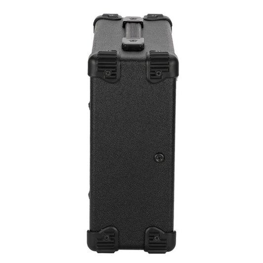 HKM-248147 Compact 20W Electric Bass Amplifier with VOLUME, TREBLE, BASS, and MIDDLE Controls - Black