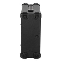 HKM-248147 Compact 20W Electric Bass Amplifier with VOLUME, TREBLE, BASS, and MIDDLE Controls - Black
