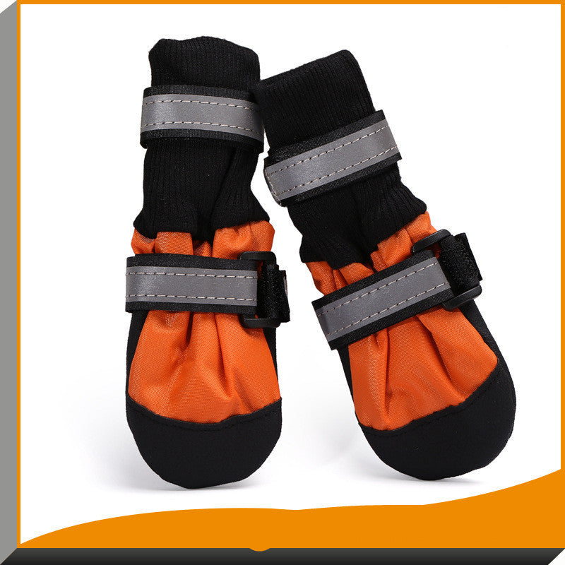 HKM-248147 Waterproof Medium-Height Dog Walking Shoes for Indoor and Outdoor Use