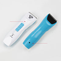 HKM-248211 Rechargeable Wireless Pet Hair Clipper for Small Cats and Dogs - BZ-807 with Stainless Steel Blades