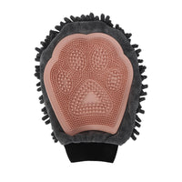 HKM-248275 2-in-1 Pet Bathing Brush and Grooming Glove - Flexible Silicone for Bathing, Massaging, and Cleaning Fur