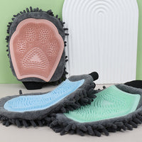 HKM-248275 2-in-1 Pet Bathing Brush and Grooming Glove - Flexible Silicone for Bathing, Massaging, and Cleaning Fur