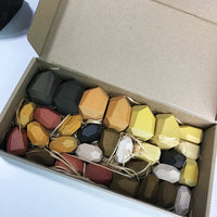 HKM-248275 Wooden Rainbow Stacking Stones – Montessori Balance Building Blocks for Kids