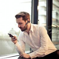 HKM-248339 Portable Bluetooth Headset with Microphone - Ultralight Design, Long Standby Time, Compatible with Most Devices