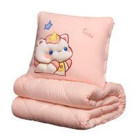 HKM-248403 Dual-Use Three-Dimensional Pillow Quilt - Cartoon Designs in Various Sizes