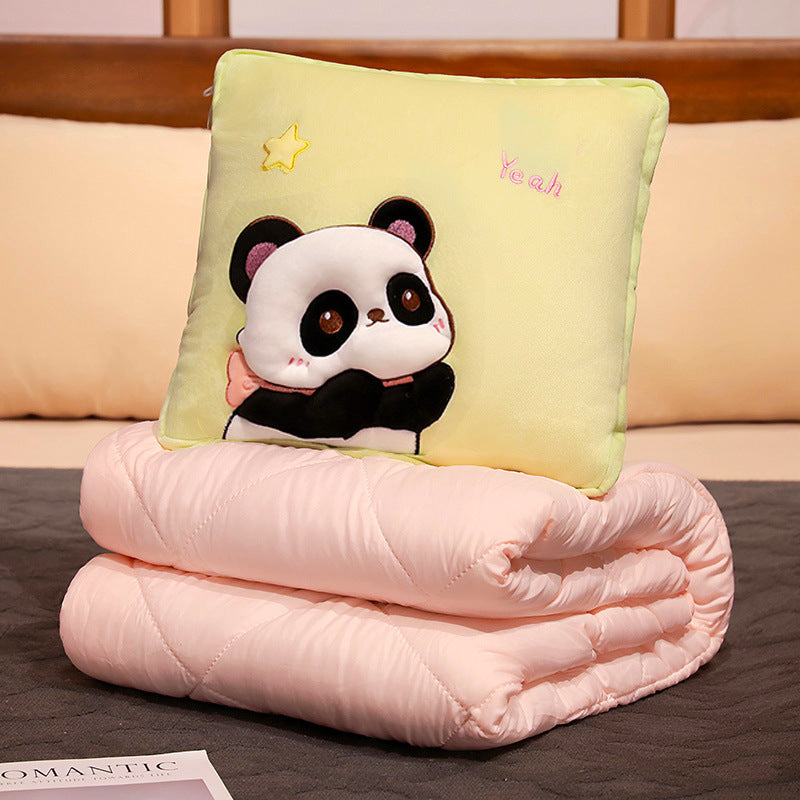 HKM-248403 Dual-Use Three-Dimensional Pillow Quilt - Cartoon Designs in Various Sizes