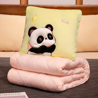 HKM-248403 Dual-Use Three-Dimensional Pillow Quilt - Cartoon Designs in Various Sizes