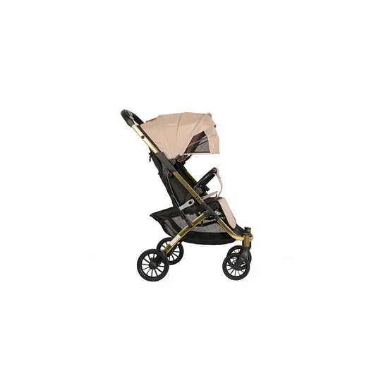KTX-248467 Innovative Baby Stroller with Foot Covers, Storage Bag, Cup Holder, and Ample Shopping Basket