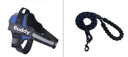 HKM-248787 Fashion Simple Pet Leash and Chest Strap Set for Dogs and Cats