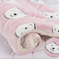 HKM-248979 Dog Kennel Mat Fall Winter Pet Thicken Blanket Quilt Cat Cotton Four Seasons Universal