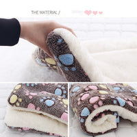 HKM-248979 Dog Kennel Mat Fall Winter Pet Thicken Blanket Quilt Cat Cotton Four Seasons Universal