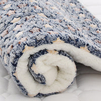 HKM-248979 Dog Kennel Mat Fall Winter Pet Thicken Blanket Quilt Cat Cotton Four Seasons Universal