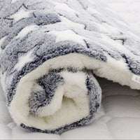 HKM-248979 Dog Kennel Mat Fall Winter Pet Thicken Blanket Quilt Cat Cotton Four Seasons Universal