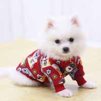 HKM-249171 Stylish Kimono and Wind Bronzing Clothing for Small to Medium Dogs and Cats