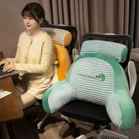 HKM-249555 Cute Animal Pattern Bedside Cushion with Removable Headrest - Medium Size