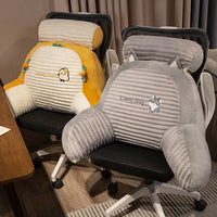 HKM-249555 Cute Animal Pattern Bedside Cushion with Removable Headrest - Medium Size
