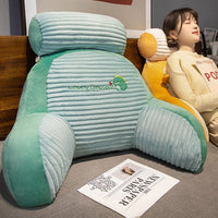 HKM-249555 Cute Animal Pattern Bedside Cushion with Removable Headrest - Medium Size