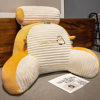 HKM-249555 Cute Animal Pattern Bedside Cushion with Removable Headrest - Medium Size