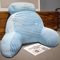 HKM-249555 Cute Animal Pattern Bedside Cushion with Removable Headrest - Medium Size