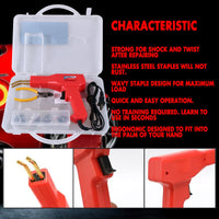 HKM-249619 Car Bumper Repair Welding Machine with 100 M-Shaped Plastic Welding Wires