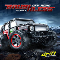 HKM-250259 All-Terrain 4x4 Off-Road RC Car 1:10 Scale, Waterproof, 60 km/h Speed, Brushless Motor, 80m Control Range