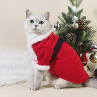 HKM-250323 Cozy Red Winter Pet Clothing for Cats and Dogs, XS to XXL