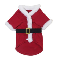 HKM-250323 Cozy Red Winter Pet Clothing for Cats and Dogs, XS to XXL