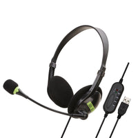 HKM-250643 Comfortable Stereo Headset with Noise-Canceling Microphone for Long Calls
