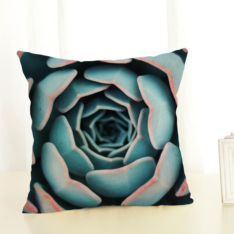 HKM-250707 Series Linen Backrest Cushion Cover - Cotton, 45x45cm, Ideal for Living Room, Bedroom, Study, and Commercial Spaces